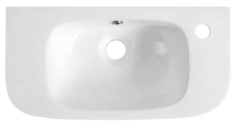 KIA keramické umývátko 49x25cm, bílá NP405