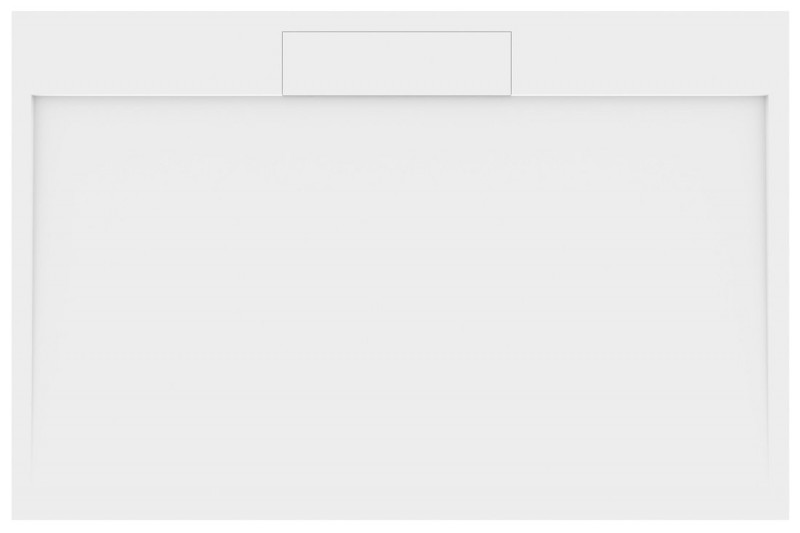 IRENA sprchová vanička z litého mramoru, obdélník 150x100cm, bílá HI150100