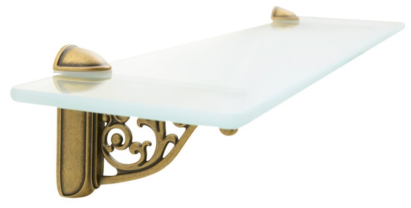 RETRO držák police 8-40mm, starobronz LL009