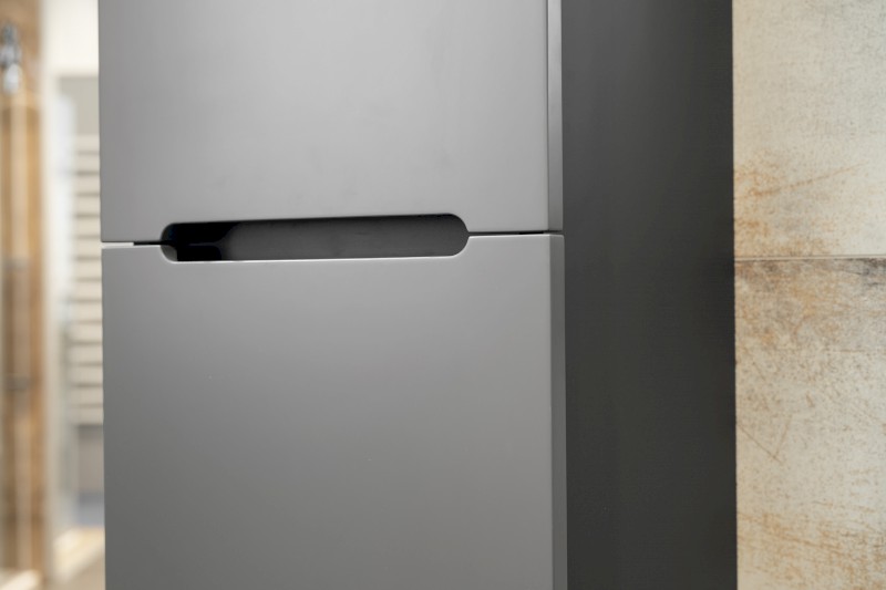 KERALA skříňka vysoká 38x143x32cm, 2x dvířka, levá/pravá, carina/antracit matný KR350-4134