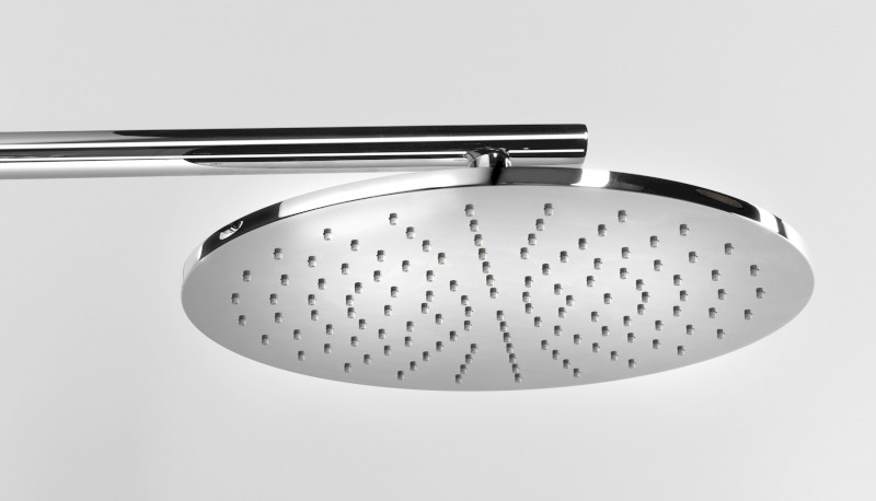 SPIRIT ROUND termostatický sprchový panel 250x1550mm, černá 71251