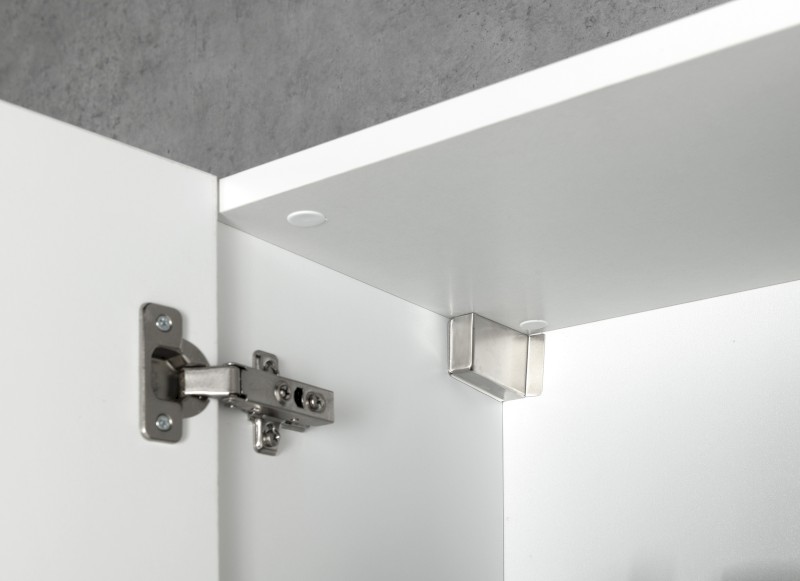 PANEDA skříňka vysoká 35x165x31cm, levá/pravá, bílá PN165