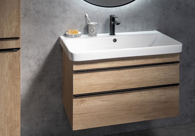 THALIE 80 keramické umyvadlo nábytkové 80x46cm, bílá TH11080