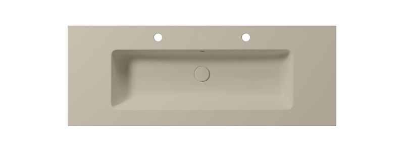 PURA keramické dvojumyvadlo Slim 122x46cm, creta mat 8887208