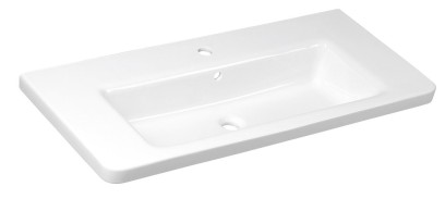CITY keramické umyvadlo hranaté 100x45cm, bílá KE100
