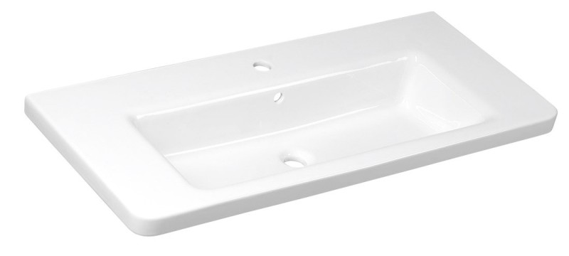 CITY keramické umyvadlo hranaté 100x45cm, bílá KE100