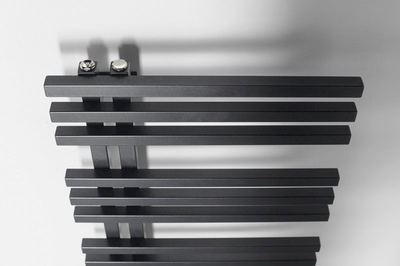 SOPHINA otopné těleso 600x1215 mm, černá mat IR702