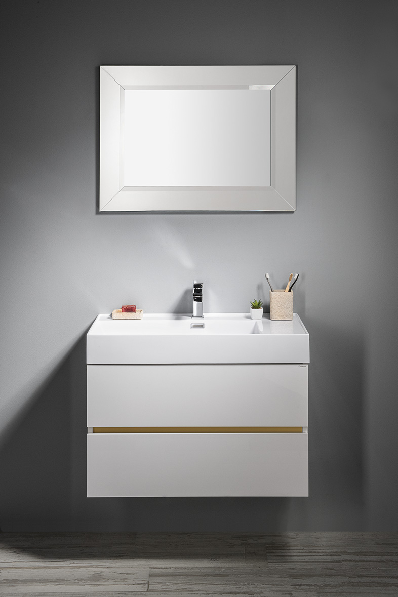 ARAK zrcadlo s lištami a fazetou 60x80cm AR060