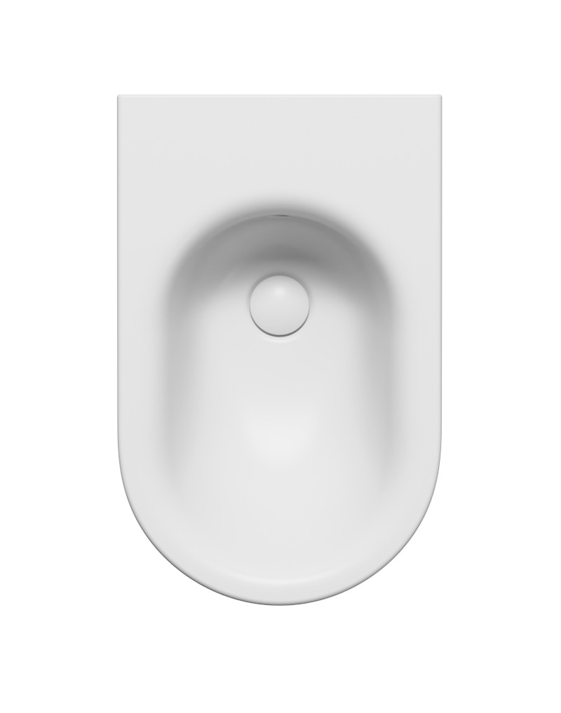 PURA ECO bidet závěsný, 36x55cm, bílá mat 8867109