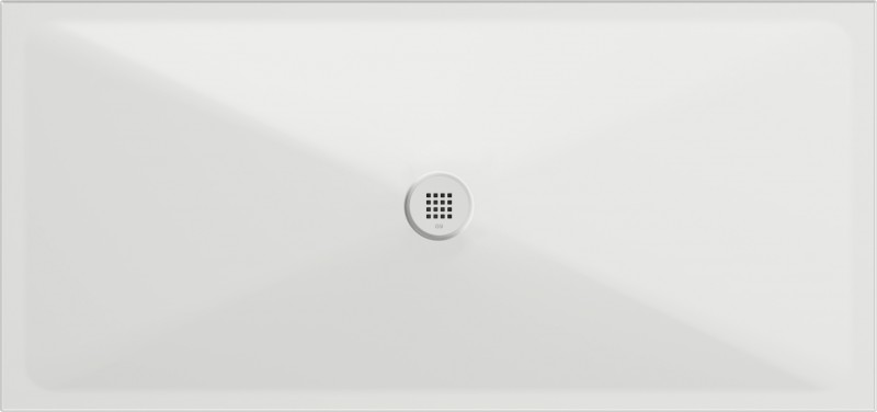 Keramická sprchová vanička, obdélník 170x80x2cm, bílá mat 46170809
