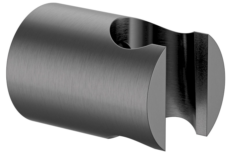 Držák sprchy kulatý, pevný, gun metal 1205-15GM