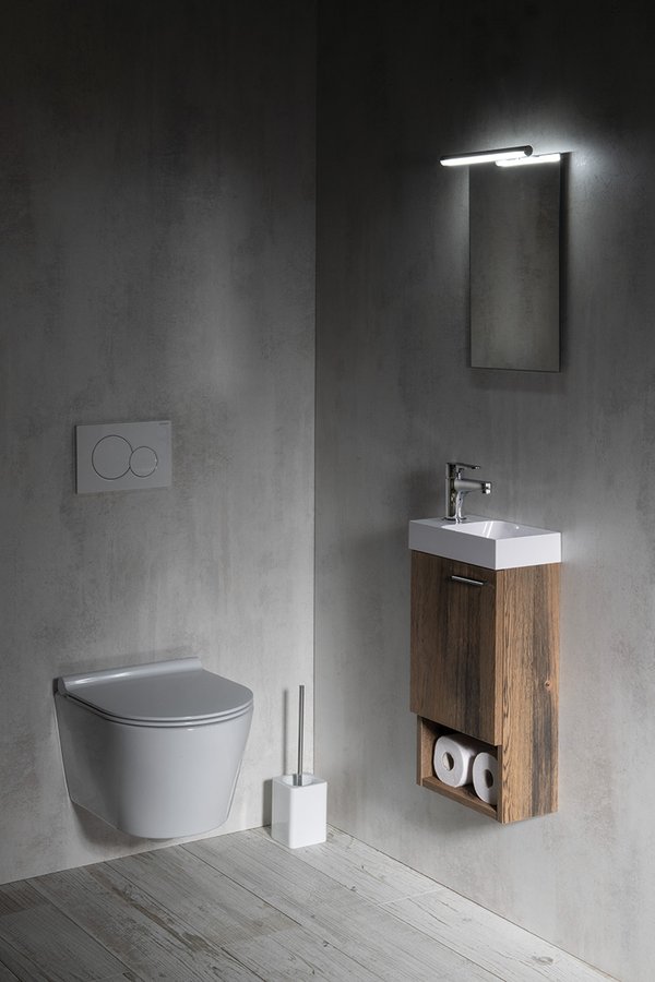 LATUS XI umyvadlová skříňka 30x53x16,5cm, dub Sherwood LT711-1515