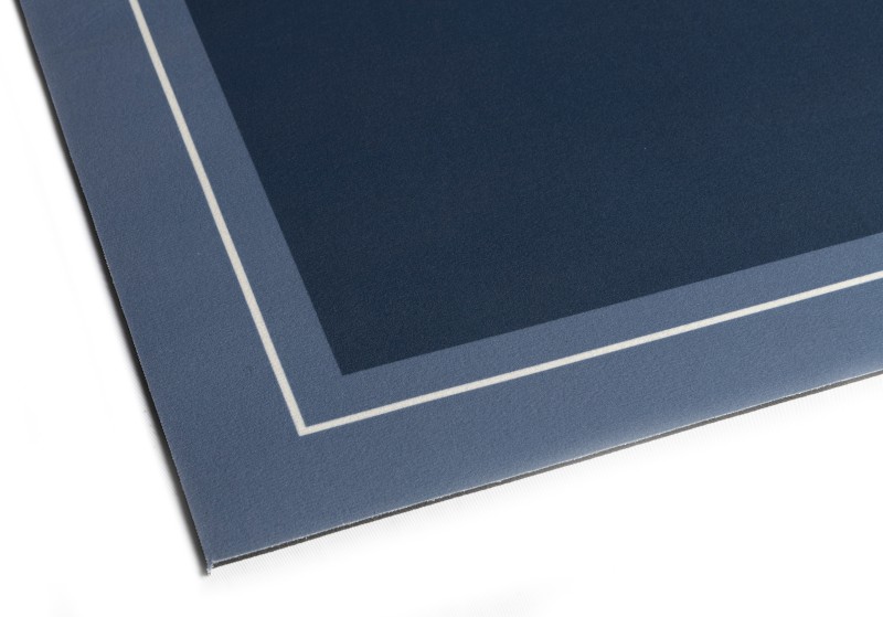 Koupelnová předložka 60x120cm, absorpční, modrá PCD012V