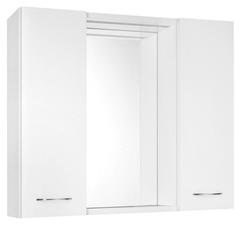 ZOJA/KERAMIA FRESH STRIP galerka s LED osvětlením, 70x60x14cm, bílá 45025S