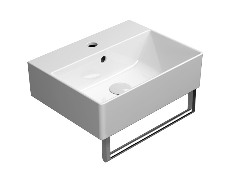 KUBE X keramické umyvadlo 45x35cm, bílá ExtraGlaze 9485111