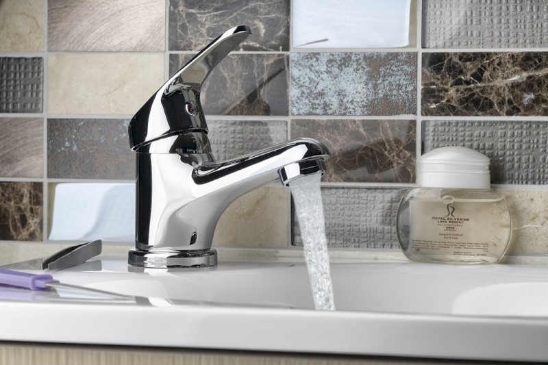 AQUALINE 35 stojánková umyvadlová baterie, chrom 52102