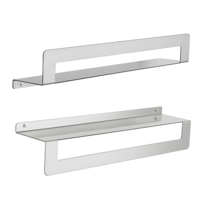 CLEO polička s držákem ručníků 500mm, nerez mat 2019385