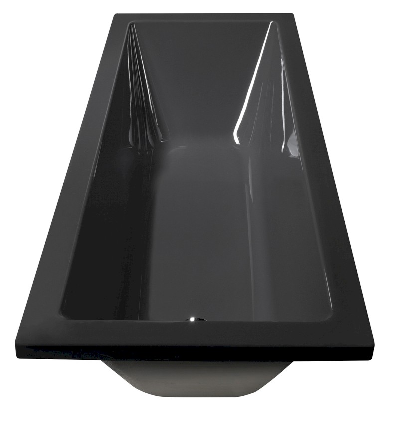 NOEMI obdélníková vana 170x70x39cm, šedá 71708.30