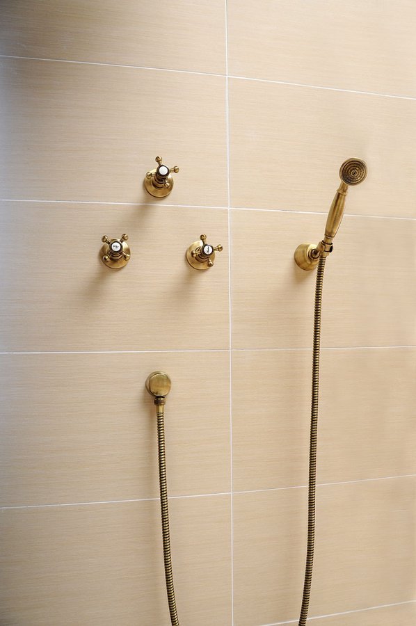 ANTEA podomítkový ventil, teplá, bronz 3056H