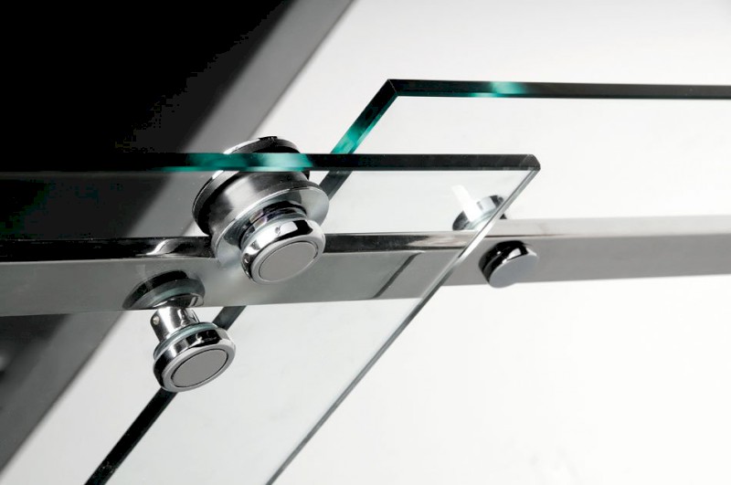 DRAGON sprchové posuvné dveře rohový vstup 800 mm, čiré sklo GD4280