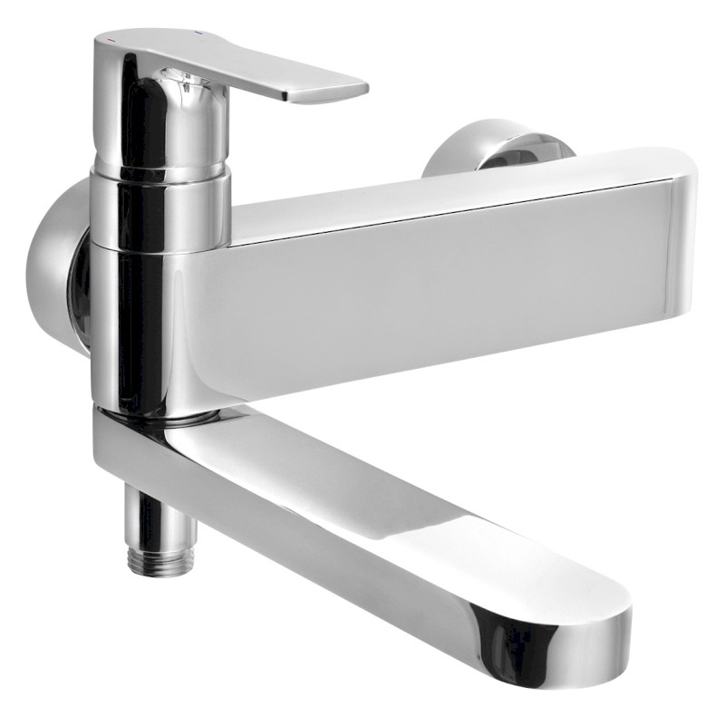 PAX nástěnná vanová baterie, otočné ramínko, chrom XA101