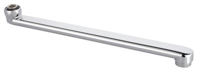 Výtokové ramínko k baterii, 220mm, ploché, chrom 43990