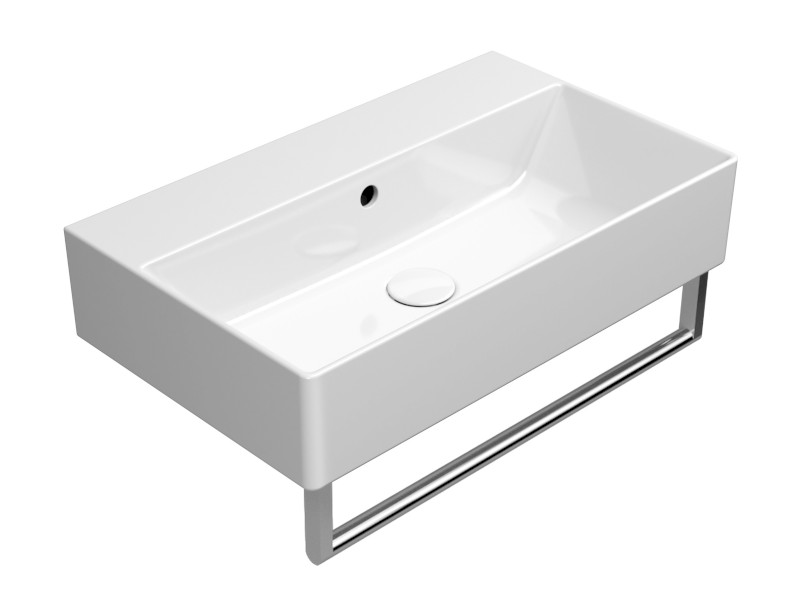 KUBE X keramické umyvadlo 60x37cm, bez otvoru, bílá ExtraGlaze 9454011