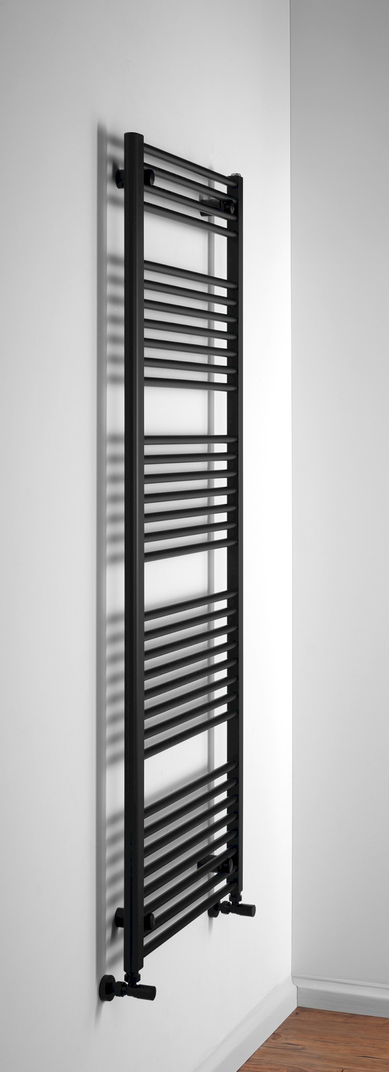 DIRECT otopné těleso s bočním připojením 600x1680mm, černá mat ILR66B