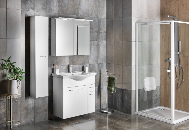 ZARA 80 keramické umyvadlo nábytkové 79,5x46cm, bílá 10080