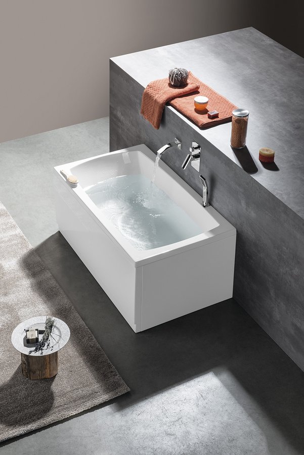 LILY obdélníková vana 130x70x39cm, bílá 77511