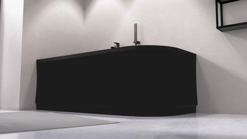 VIVA L 175 panel čelní, černá mat 70319.21