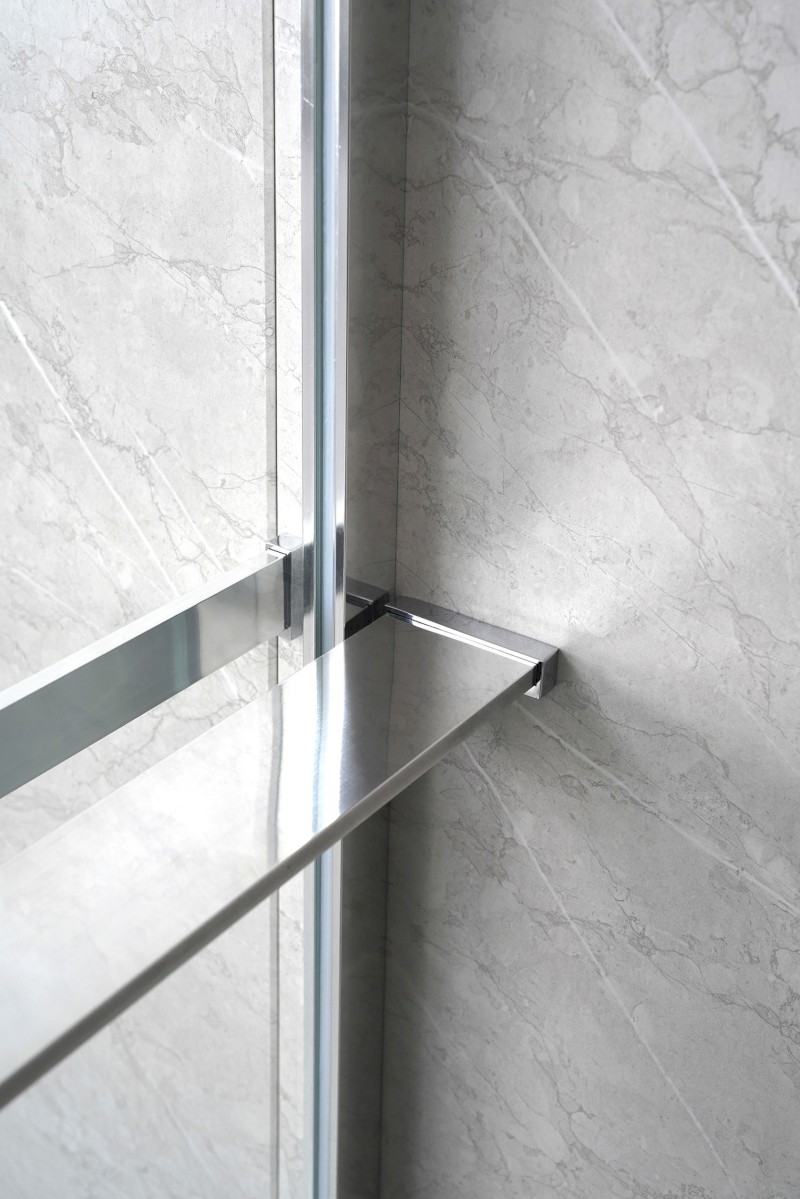 Police zkracovatelná na Walk-in zástěnu 60-140cm, chrom EG1410