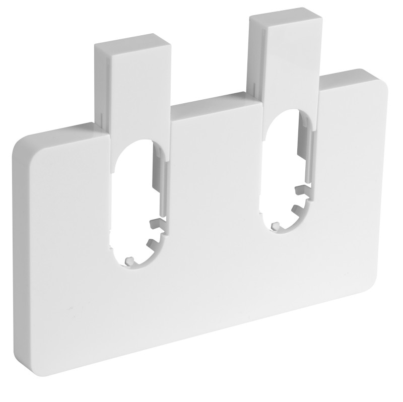 Q-START krycí rozeta pro středové připojení, bílá QS515W