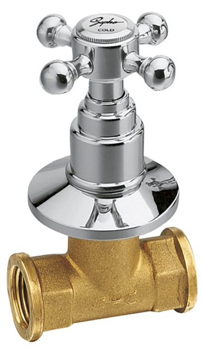 ANTEA podomítkový ventil, teplá, chrom 3051H