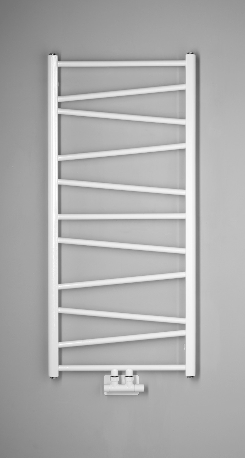 ANNALISA otopné těleso 500x1095mm, středové připojení, bílá AN210