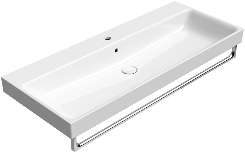 NUBES keramické umyvadlo 120x50cm, bílá ExtraGlaze 9624111