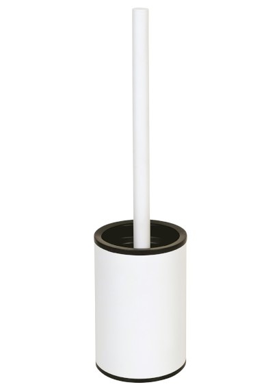 X-ROUND WHITE WC štětka na postavení, bílá mat XR306W