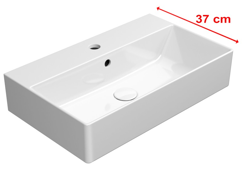 KUBE X keramické umyvadlo 60x37cm, bílá ExtraGlaze 9454111