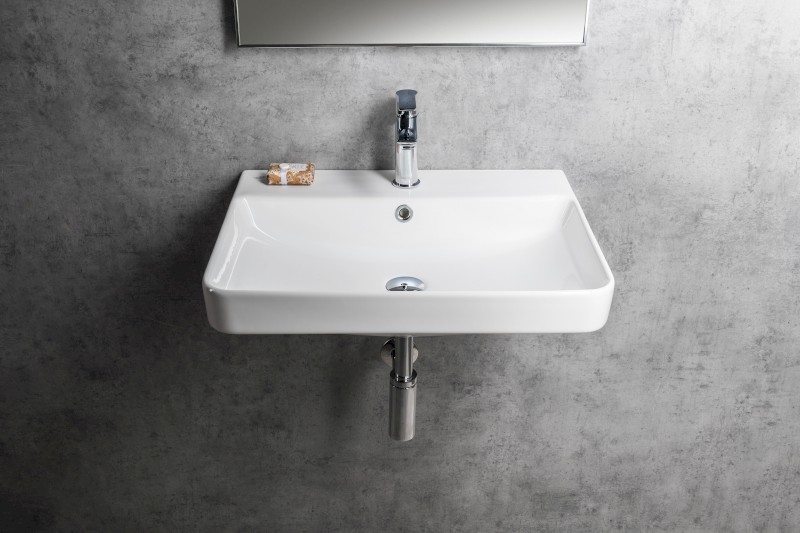 NERON keramické umyvadlo 60x48cm, bílá 201.128.0