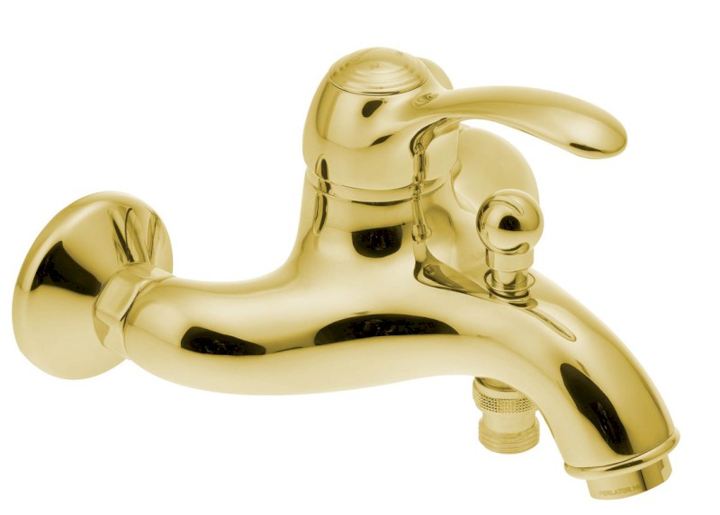 KIRKÉ nástěnná vanová baterie, zlato KI10Z