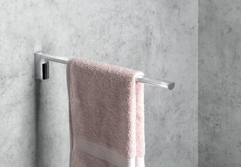 PIRENEI pevný držák ručníků 410mm, chrom PI2213