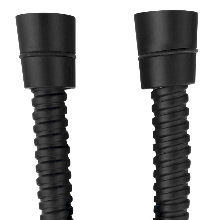 POWERFLEX kovová sprchová hadice, 100cm, černá mat FLEX100B