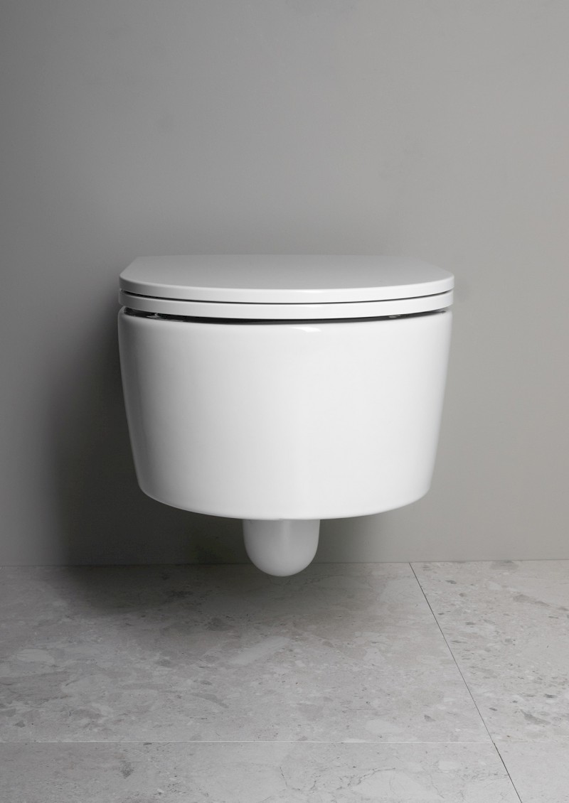 SISTEMA A závěsná WC mísa, Rimless, 36x53,5cm, bílá 10SL02001