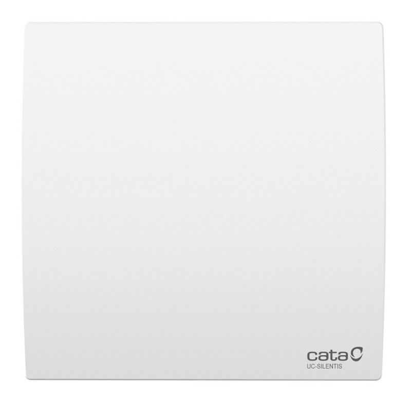 SILENTIS UC T 10 koupelnový ventilátor axiální s časovačem, 8W, potrubí 100mm, bílá 01220100