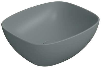 NUBES keramické umyvadlo na desku 40x35cm, agave mat 978504