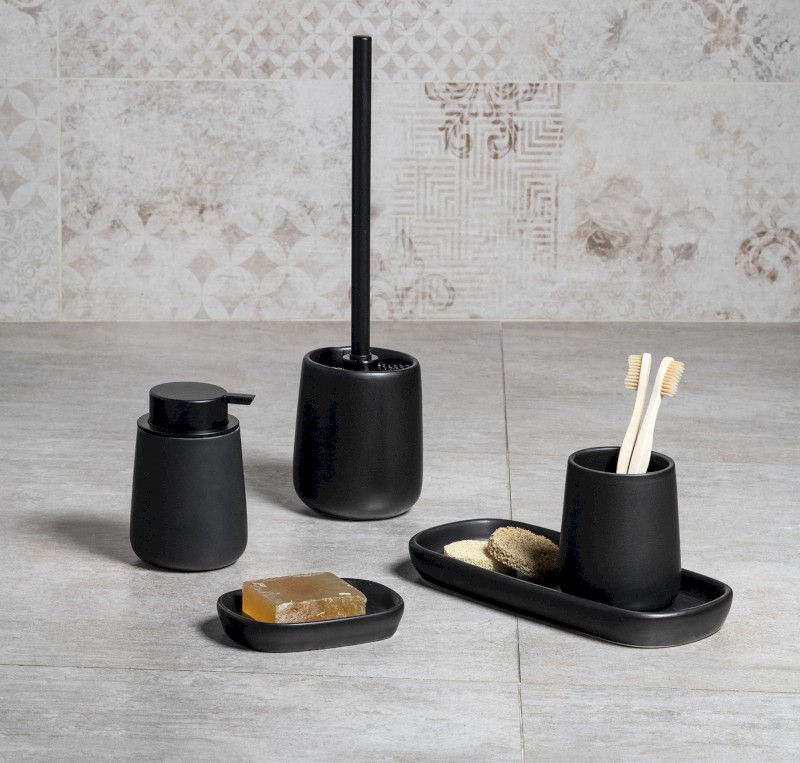 NERO WC štětka na postavení, černá 08140