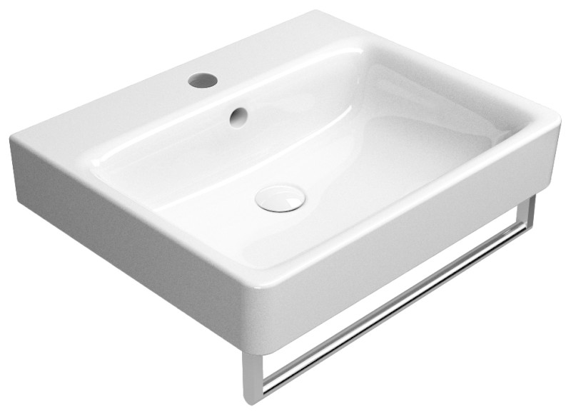 SAND keramické umyvadlo 60x50 cm, bílá ExtraGlaze 9031111