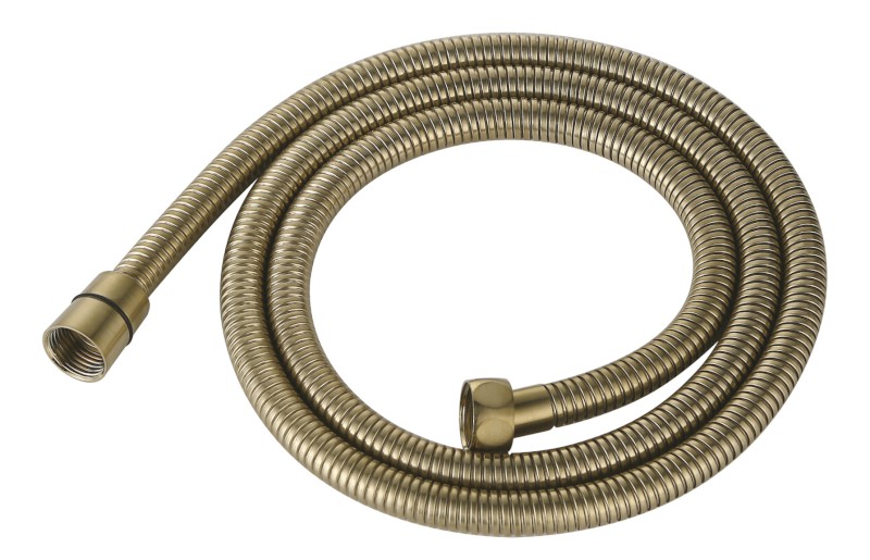 POWERFLEX kovová sprchová hadice, 150cm, zlato mat FLEX150GB