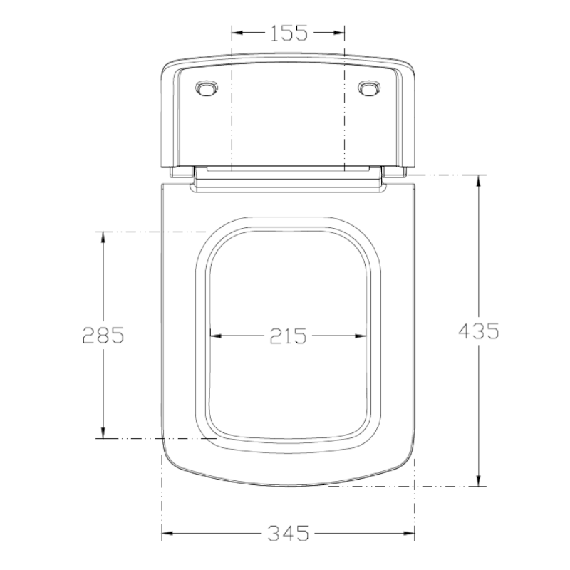 PURITY WC sedátko, SLIM, Soft Close, bílá 40S10200I