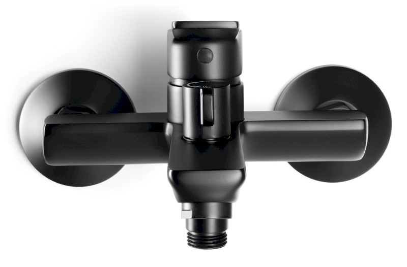 SINTRA nástěnná vanová baterie, černá mat SX010B